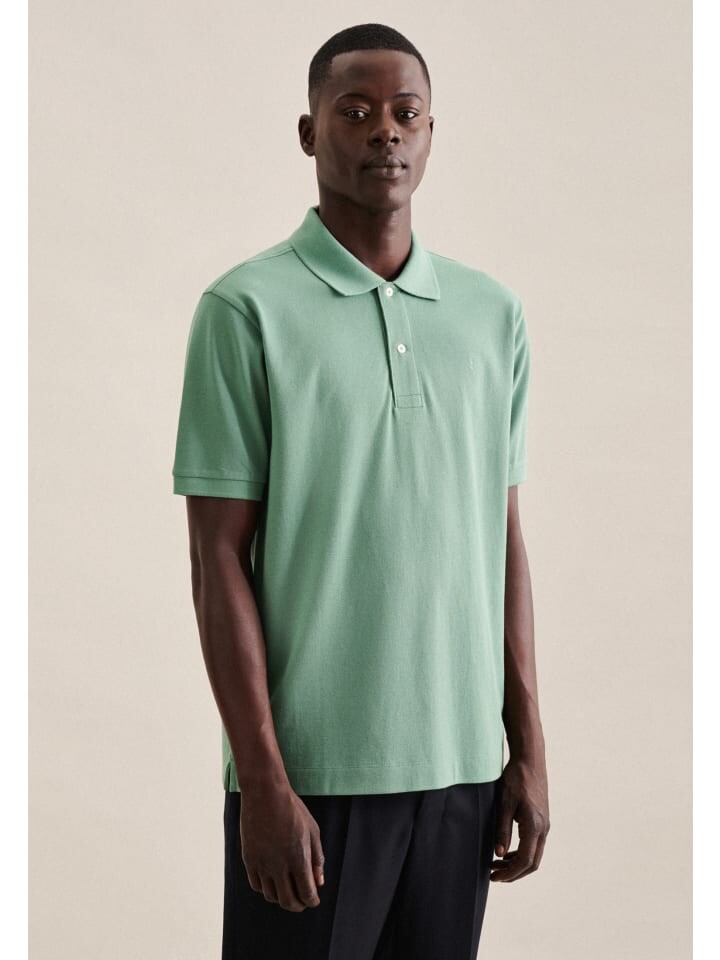 

Поло Seidensticker Polo Regular, зеленый