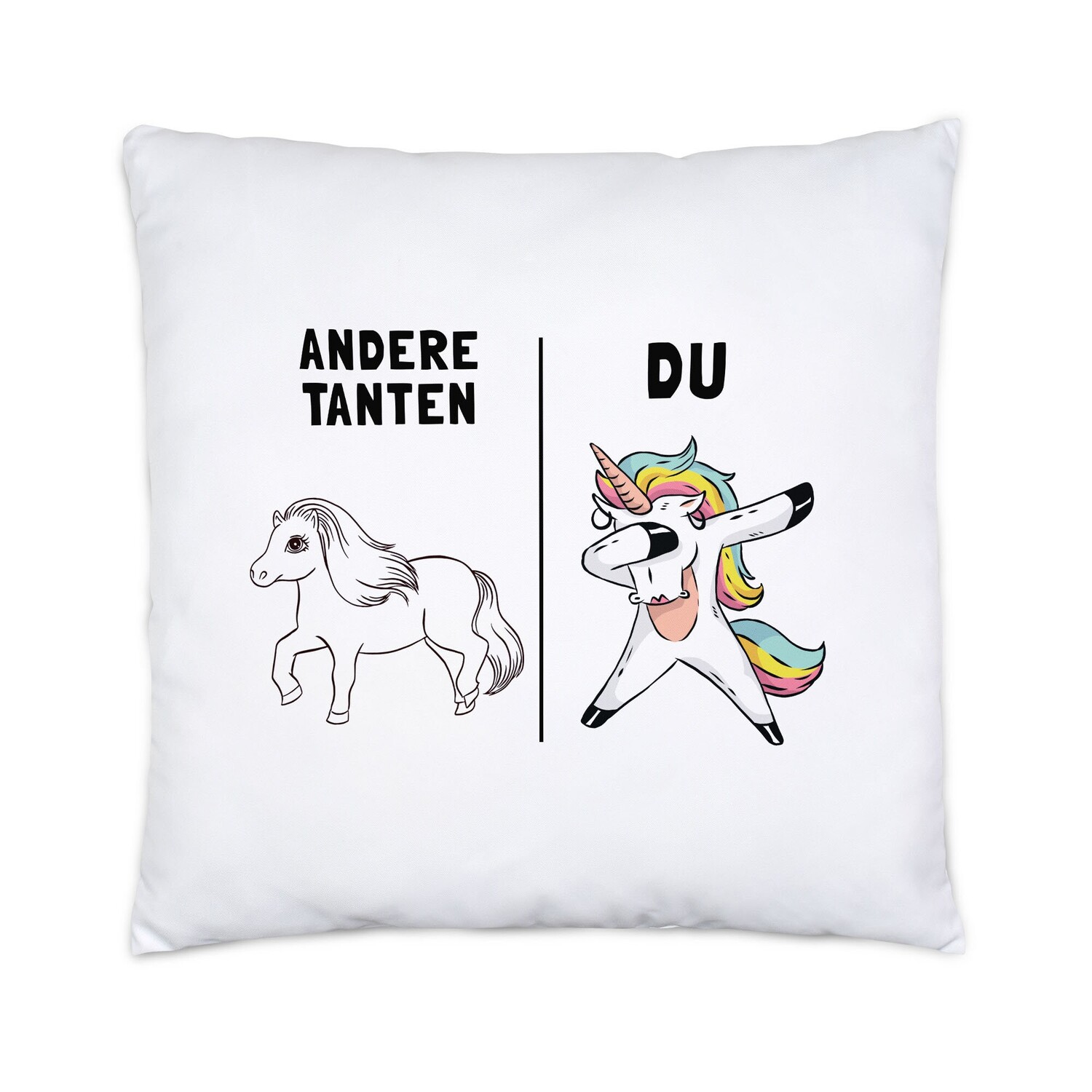 

Другие Aunts Du Pillow вкл. Наполнение Подарок лучшей тете в мире Единорог на день рождения племянницы и племянника 40 x 40 см