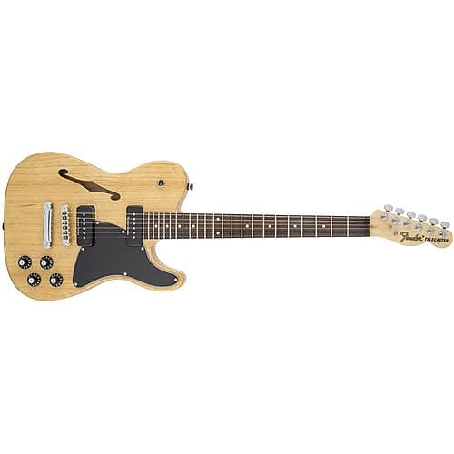 Электрогитара Fender Jim Adkins JA-90 Telecaster Thinline Electric Guitar, Laurel Fingerboard, Natural ja