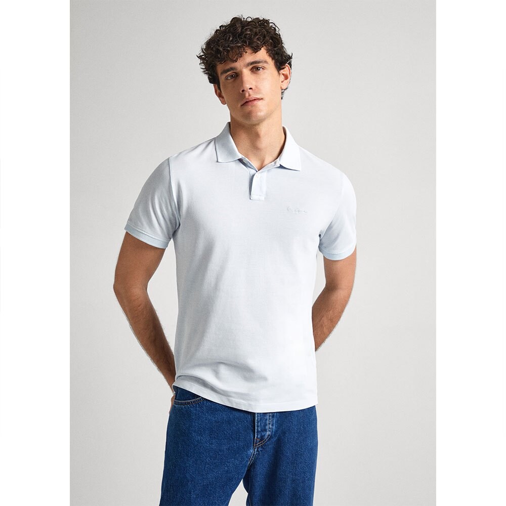

Поло с коротким рукавом Pepe Jeans New Oliver Gd, белый