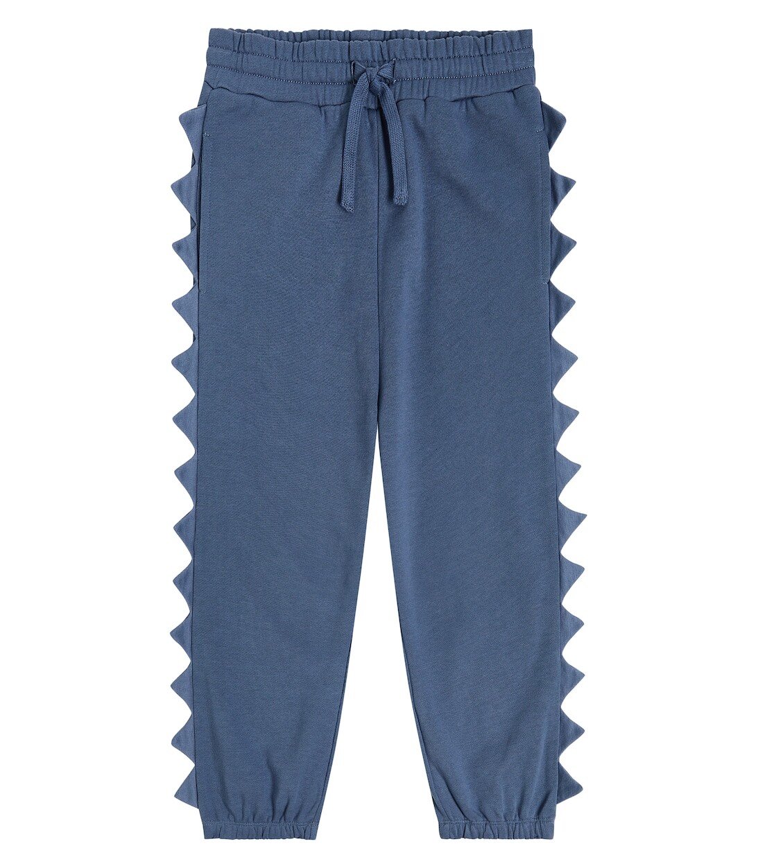 

Спортивные штаны из хлопкового джерси Stella McCartney Kids, синий
