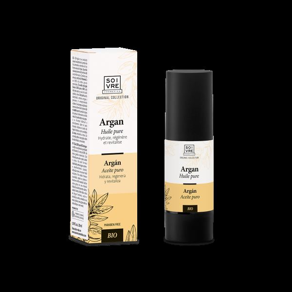 Очищающее масло для лица Aceite puro argán bio Soivre cosmetics, 30 мл