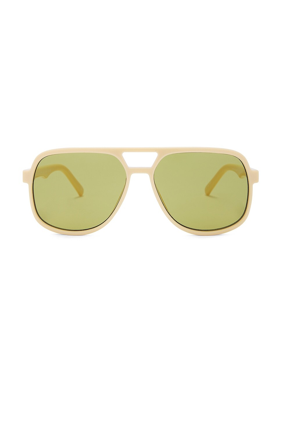 

Солнцезащитные очки Le Specs Trailbreaker, цвет Ivory & Olive Mono