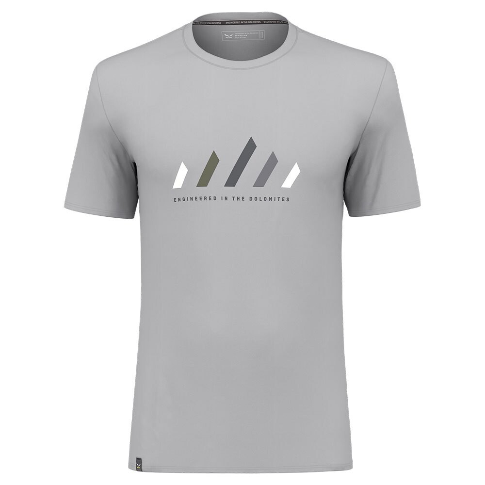 

Футболка Salewa Pure Stripes Dry, серый