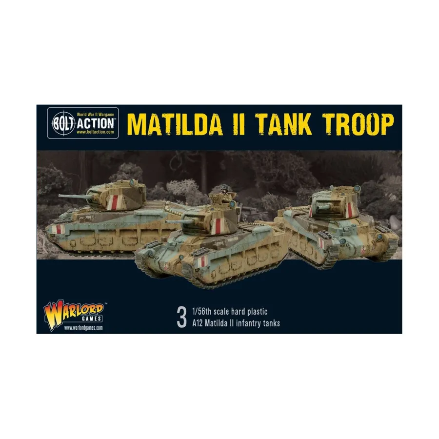 

Танковый отряд Матильда II, Bolt Action - German (28mm)