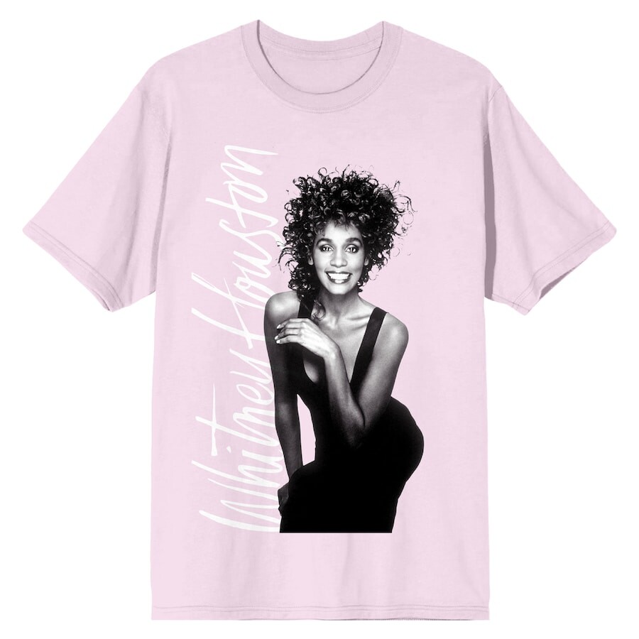 

Футболка с коротким рукавом BIOWORLD Whitney Houston, розовый