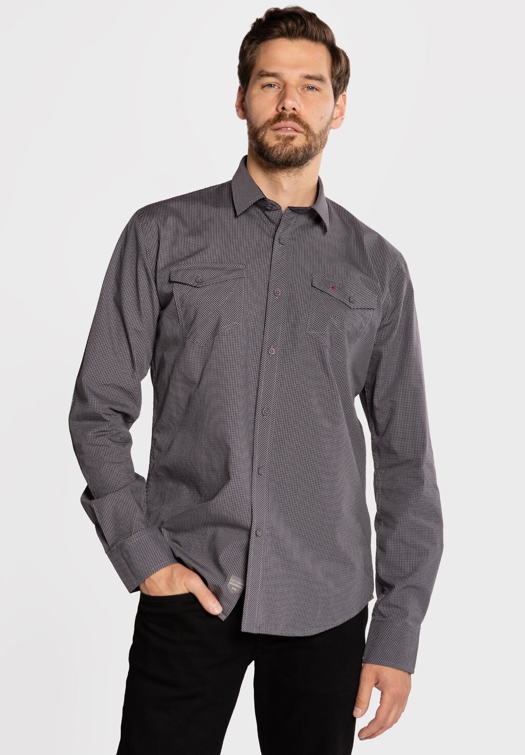 

Рубашка Lee Cooper, темно-серый