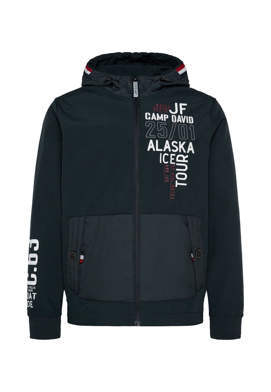 

Куртка CAMP DAVID Softshelljacke 'Alaska Ice Tour', темно-синий