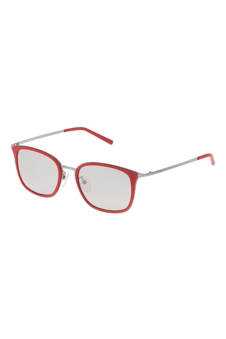 Двухцветные солнцезащитные очки Sting, красный полосатые солнцезащитные очки sting черный