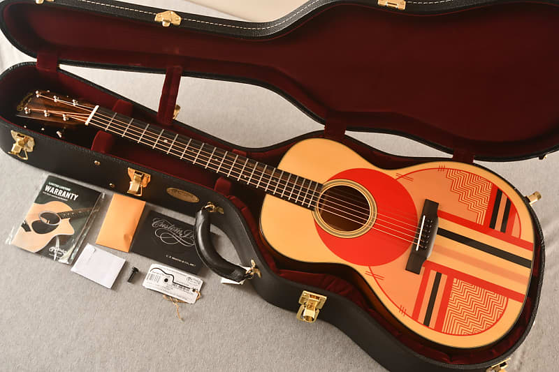 Акустическая гитара Martin Custom Shop Americana Backbone 00 18 Engelmann Spruce Mahogany #2767235