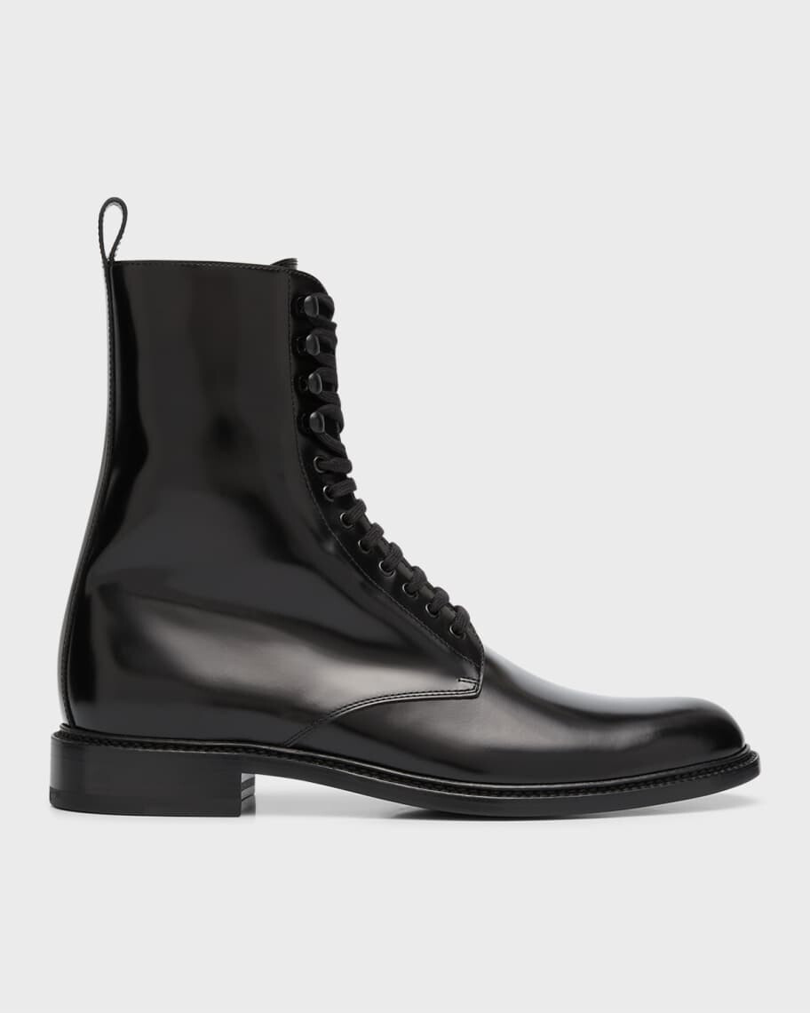 

Мужские кожаные ботинки на шнуровке Vaughn 20 Saint Laurent