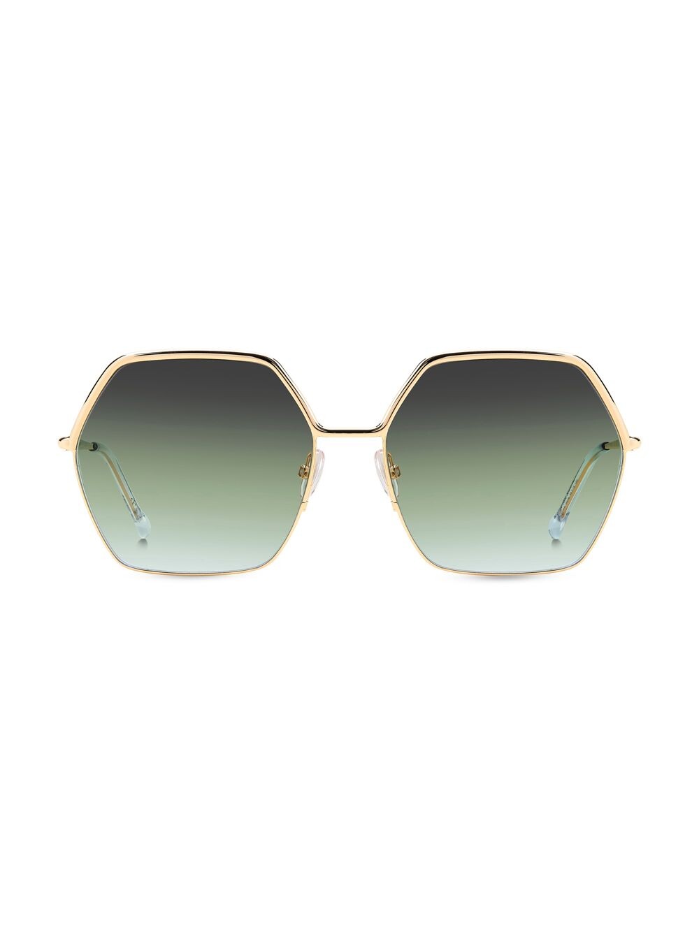 

Солнцезащитные очки 59MM с геометрическим рисунком Isabel Marant, зеленый