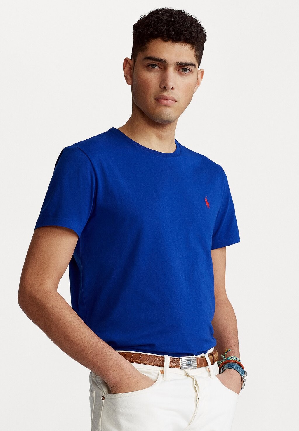 

Базовая футболка КОРОТКИЙ РУКАВ Polo Ralph Lauren, Heritage royal