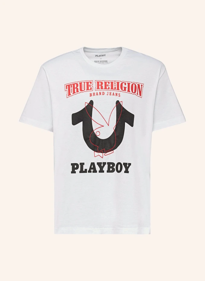 

Футболка bunny true religion x playboy True Religion, белый