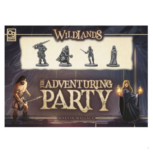 Настольная игра Wildlands: The Adventuring Party Exp. Osprey Games четырехсторонняя 10 значная настольная игра shut the box с деревянными клапанами и набором игральных костей роскошная настольная игра party club games