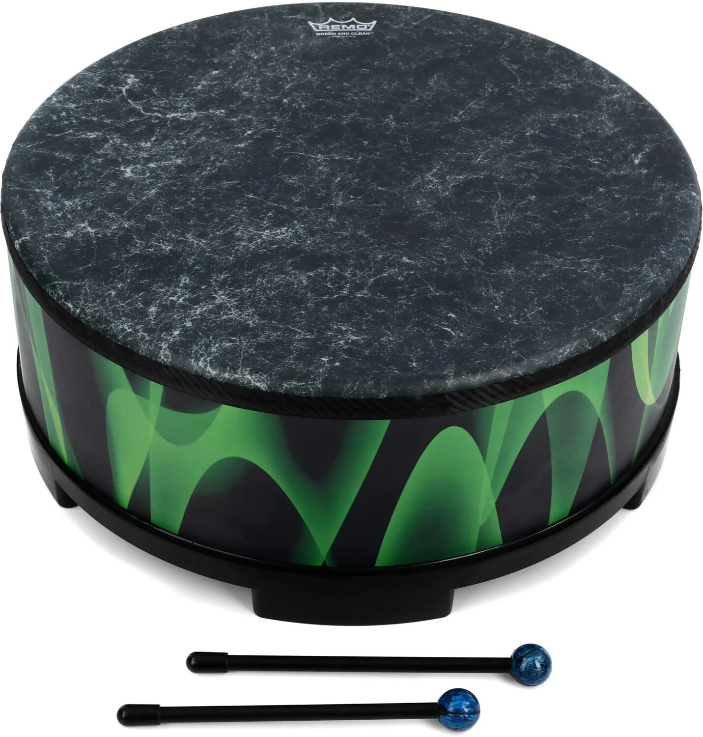 

Барабан для сбора мусора Remo Green and Clean — 18 дюймов