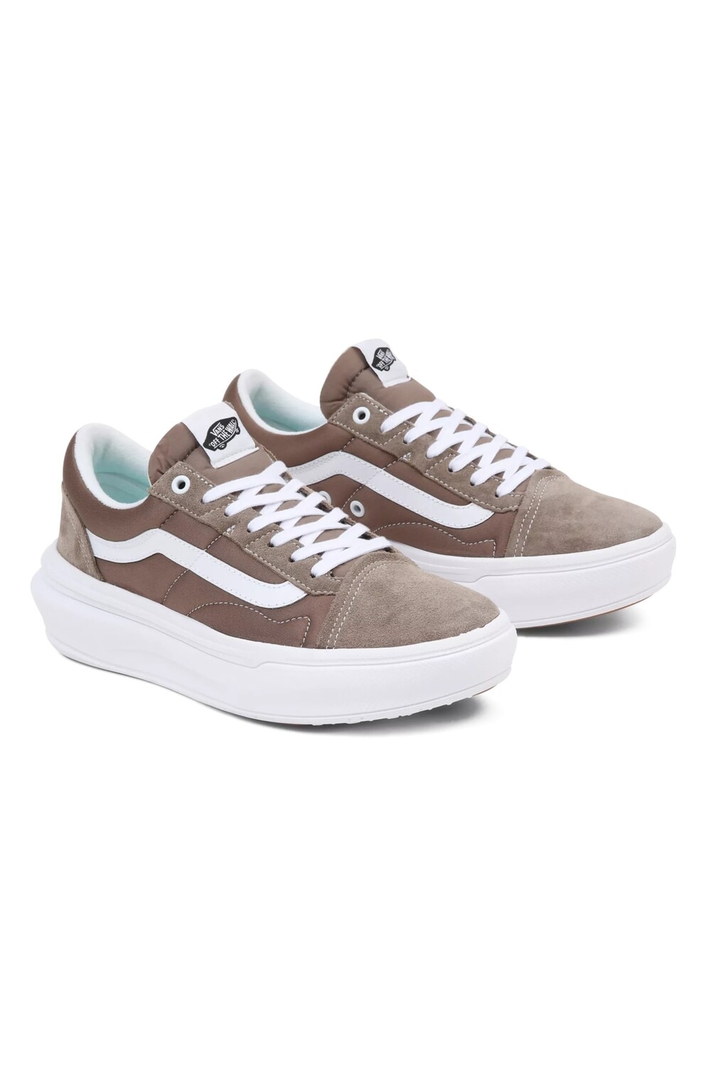 

Кроссовки - Коричневые - Плоские Vans, коричневый