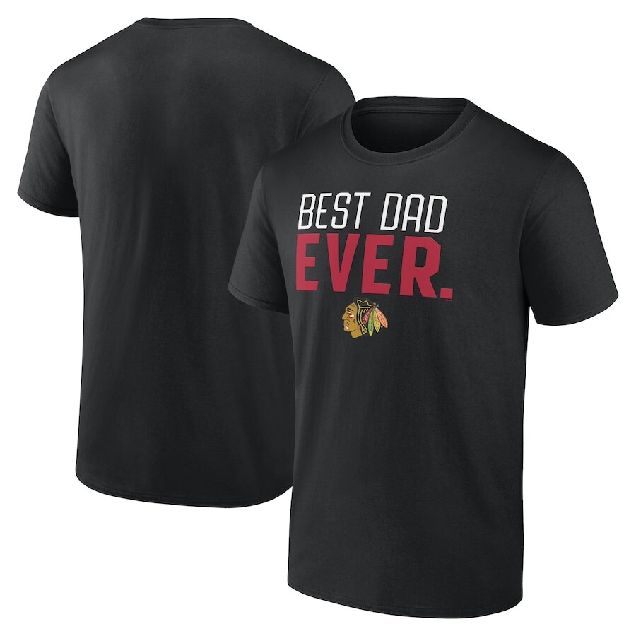 

Футболка с коротким рукавом Fanatics Branded Chicago Blackhawks, черный