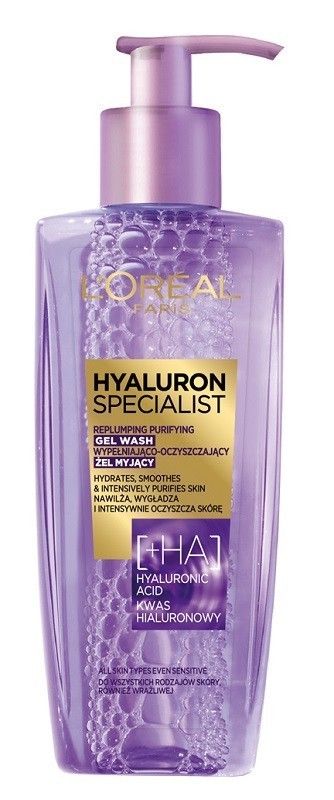 L’Oréal Hyaluron Specialist Cleansers гель для лица, 200 ml