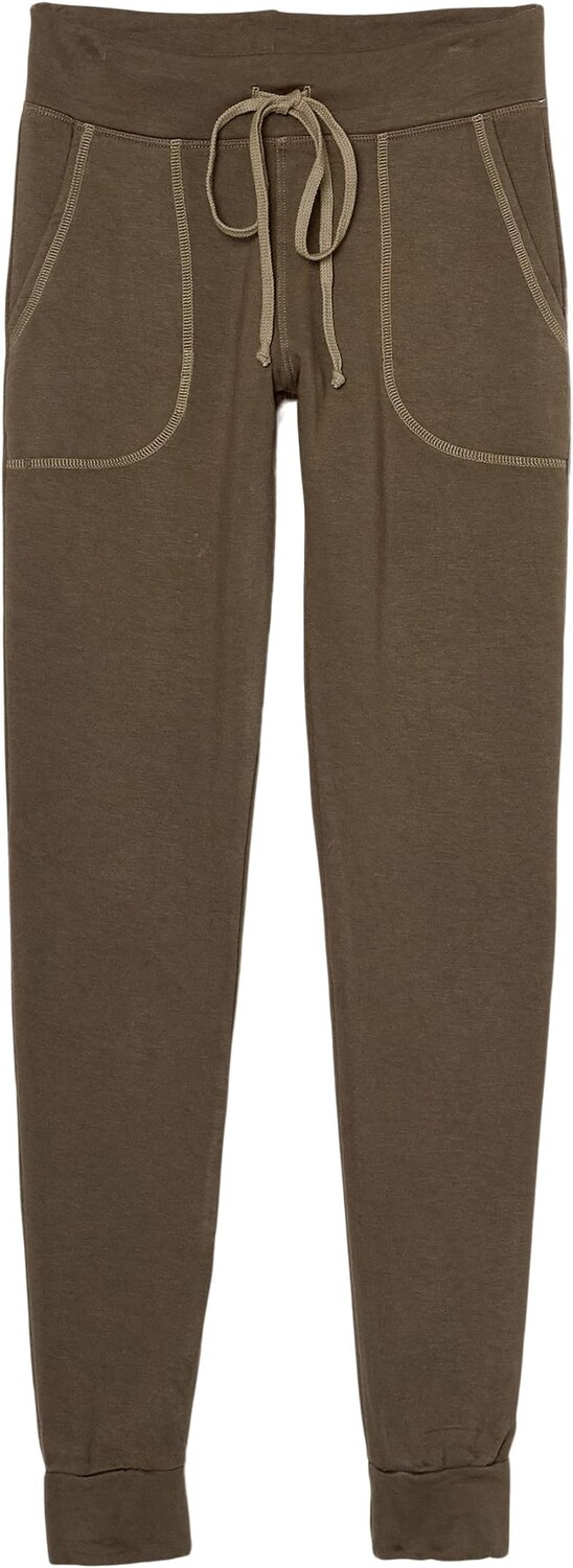 

Узкие флисовые джоггеры Cloud Cloud Hard Tail, цвет Olive Drab