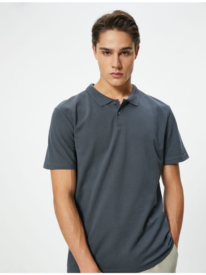 

Поло KOTON T shirt, антрацит
