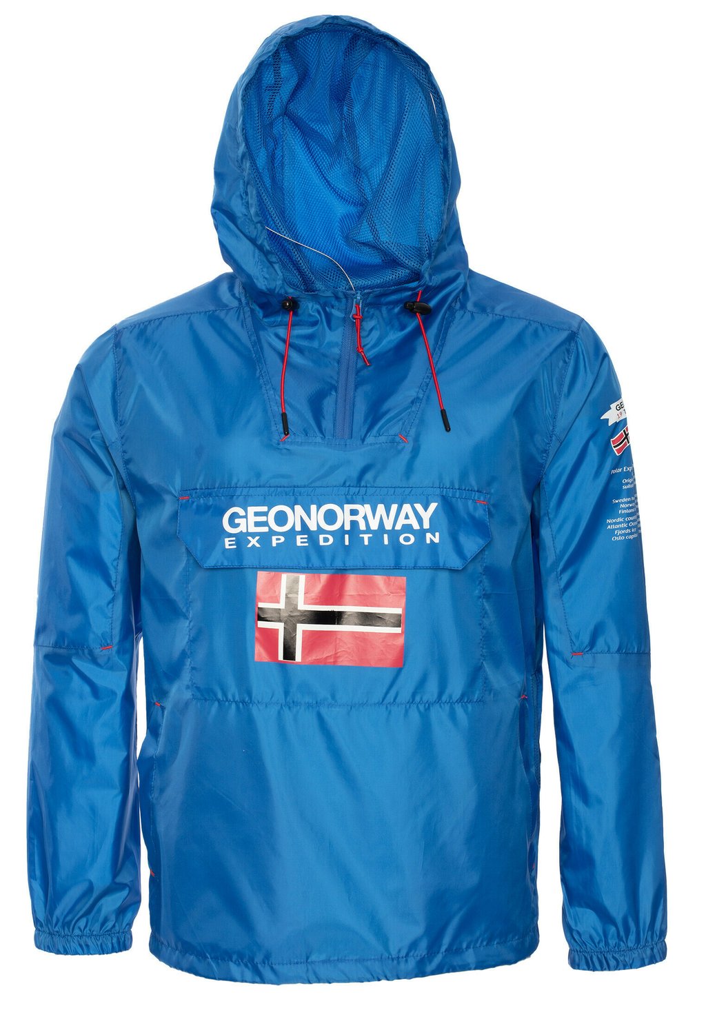 

Ветровка Anorak Brest Geo Norway, цвет royal blue