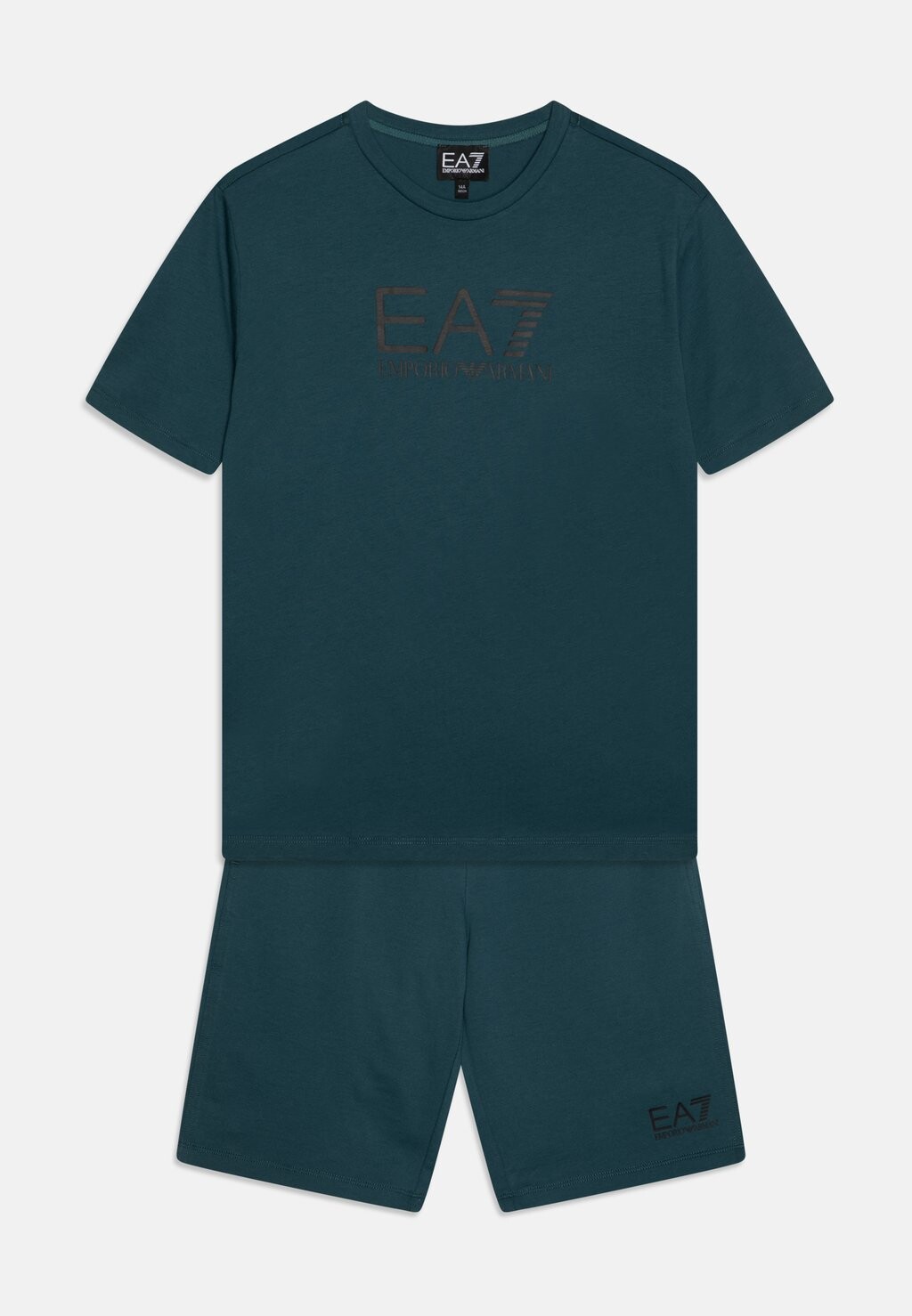 

Футболка с принтом Tuta Sportiva Unisex Set EA7 Emporio Armani, цвет stargazer