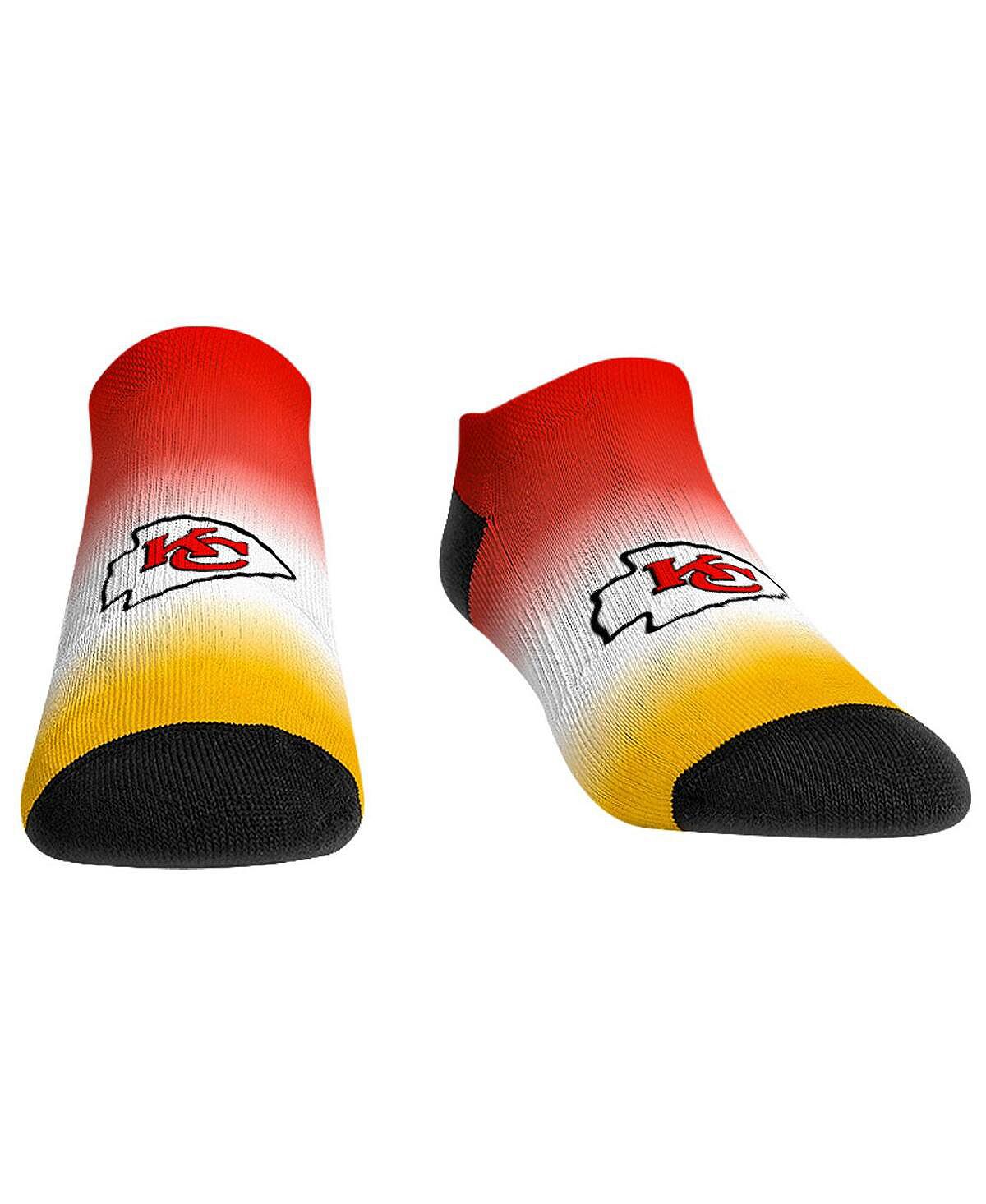 

Женские носки Носки до щиколотки Kansas City Chiefs Dip-Dye Rock 'Em