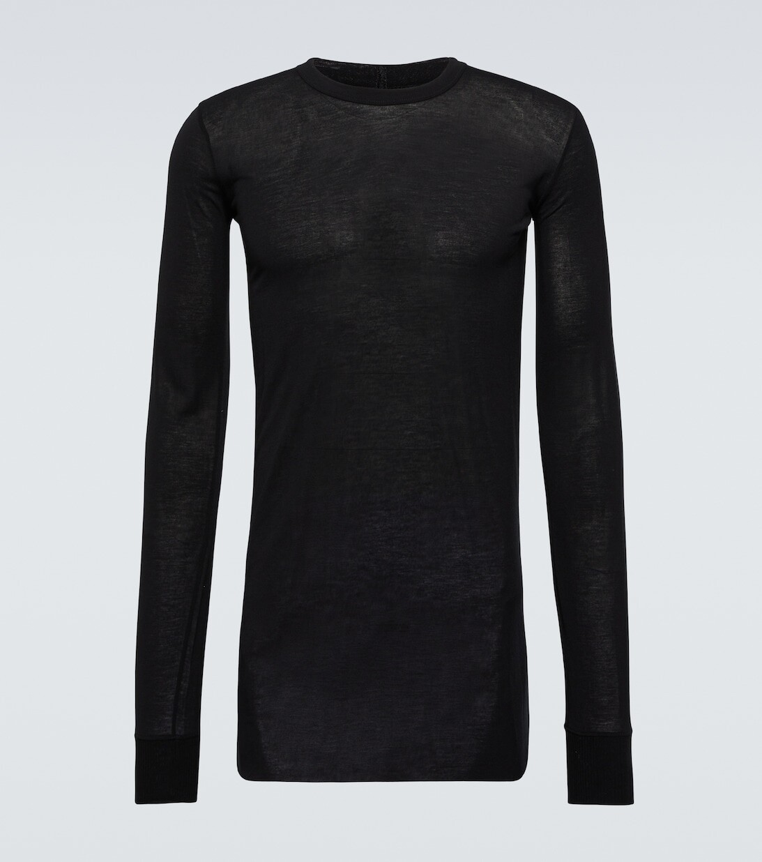 

Футболка с круглым вырезом Rick Owens, черный