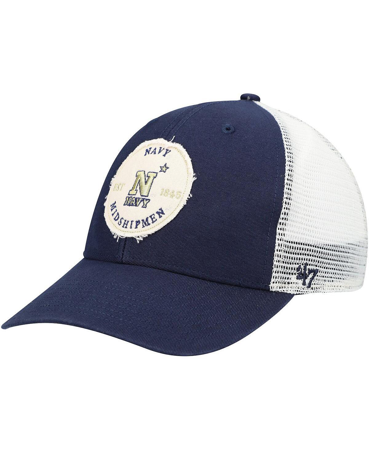 

Мужская кепка Snapback '47 Navy Navy Midshipmen Howell Mvp Trucker Snapback '47 Brand