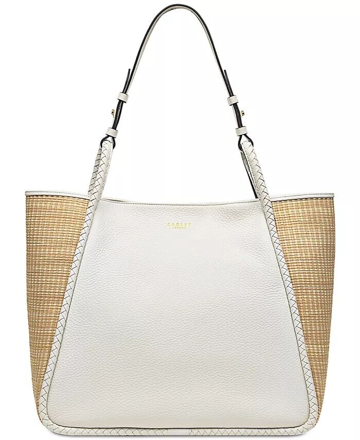 

Сумка через плечо Sunbeam Road среднего размера с открытым верхом Radley London, белый