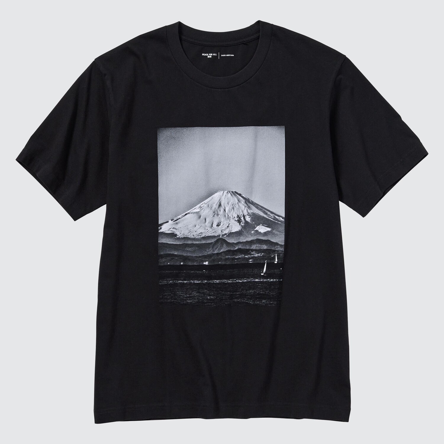 

Футболка Uniqlo Peace For All с графическим принтом, черный
