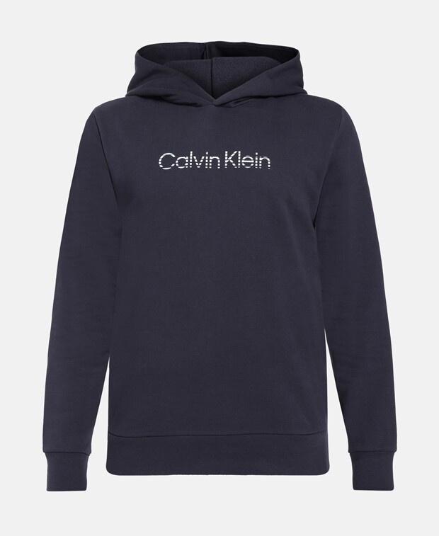 

Худи с капюшоном Calvin Klein, темно-синий