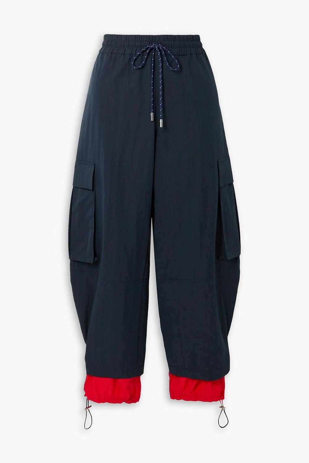 

Спортивные брюки из смесового хлопка JW ANDERSON, нави