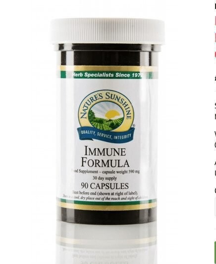

Nature's Sunshine, Формула иммунитета, 90 капсул.
