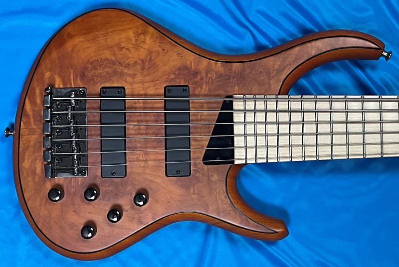 цена Басс гитара MTD Kingston Z-6 Amber / Maple