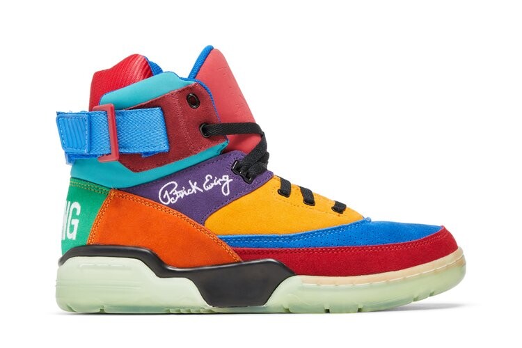 

Кроссовки Ewing 33 Hi 'Remix', разноцветный