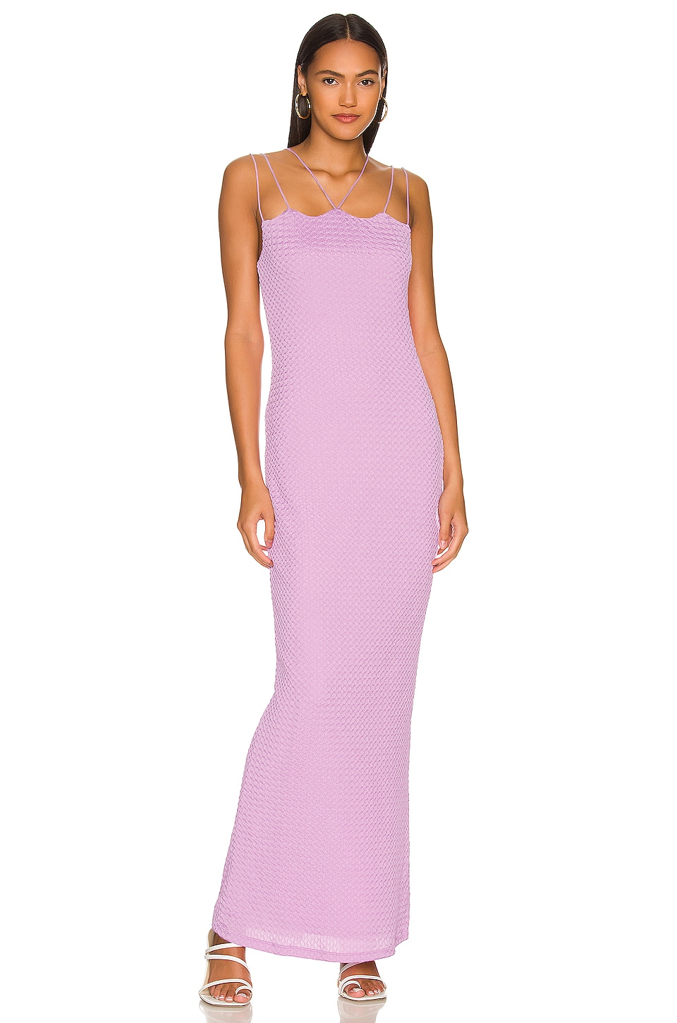 цена Платье макси Camila Coelho Angie, цвет Soft Lavender