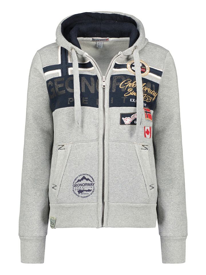 

Толстовка Geographical Norway Garadock, серый