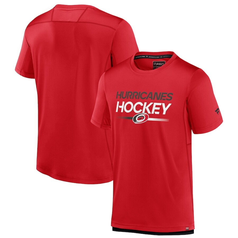 

Футболка с коротким рукавом Fanatics Branded Carolina Hurricanes, красный