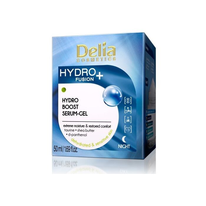 

Набор косметики HydroFusion+ Gel Hidratante Hydro-Boost Delia, 50 ml