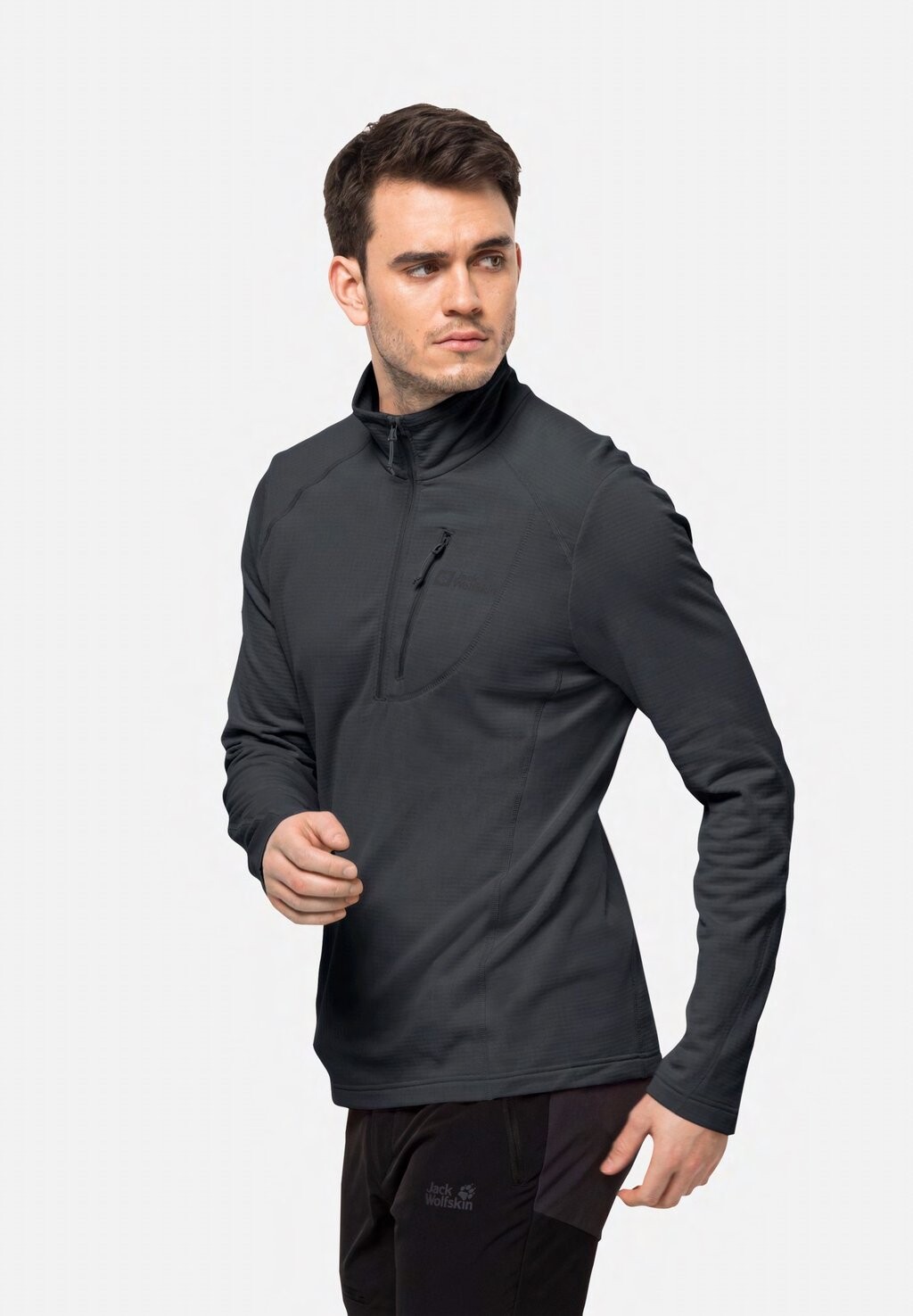 

Толстовка KOLBENBERG HZ Jack Wolfskin, цвет phantom