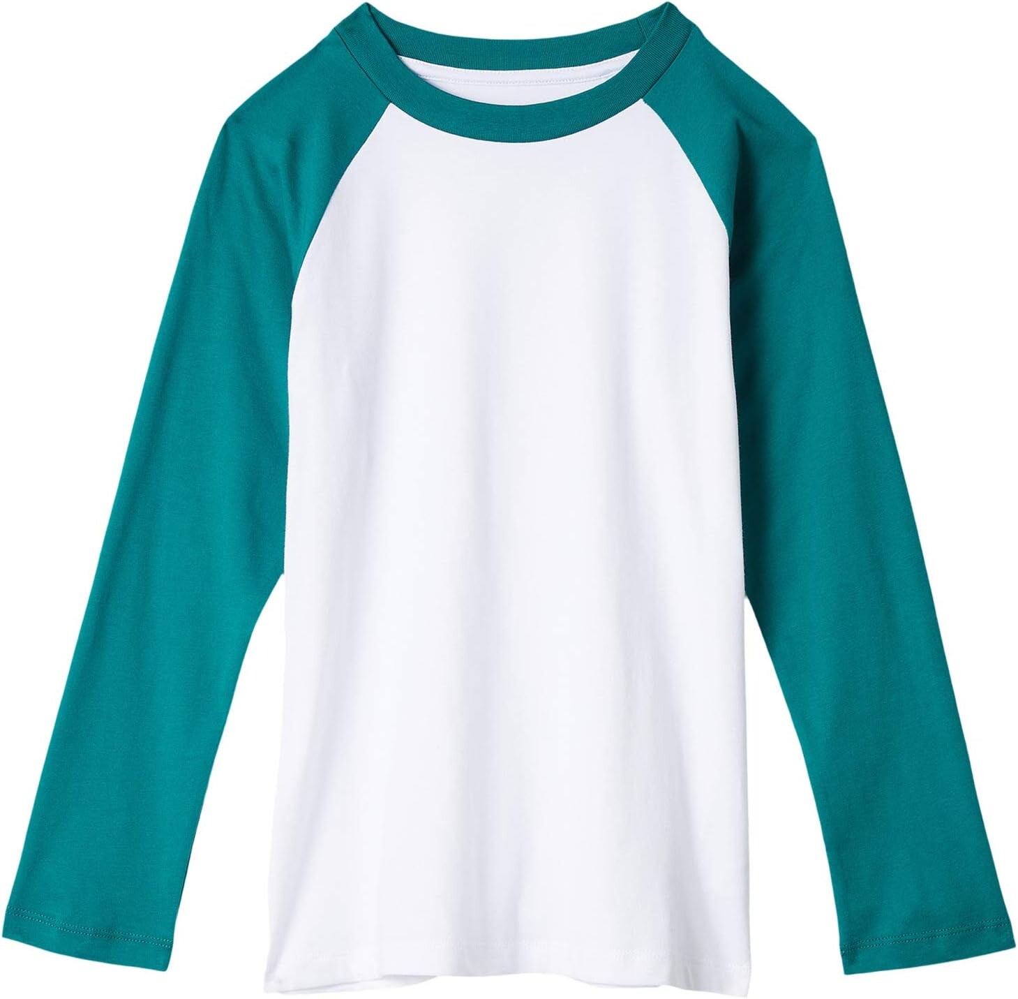 

Рубашка #4kids Essential Raglan Long Sleeve Shirt, цвет White/Tidepool