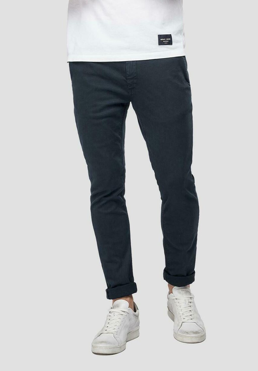 

Чиносы SLIM FIT Replay, морской цвет