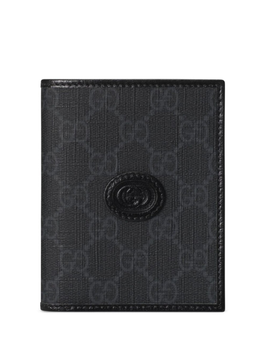 

Gucci бумажник с узором GG Supreme, черный