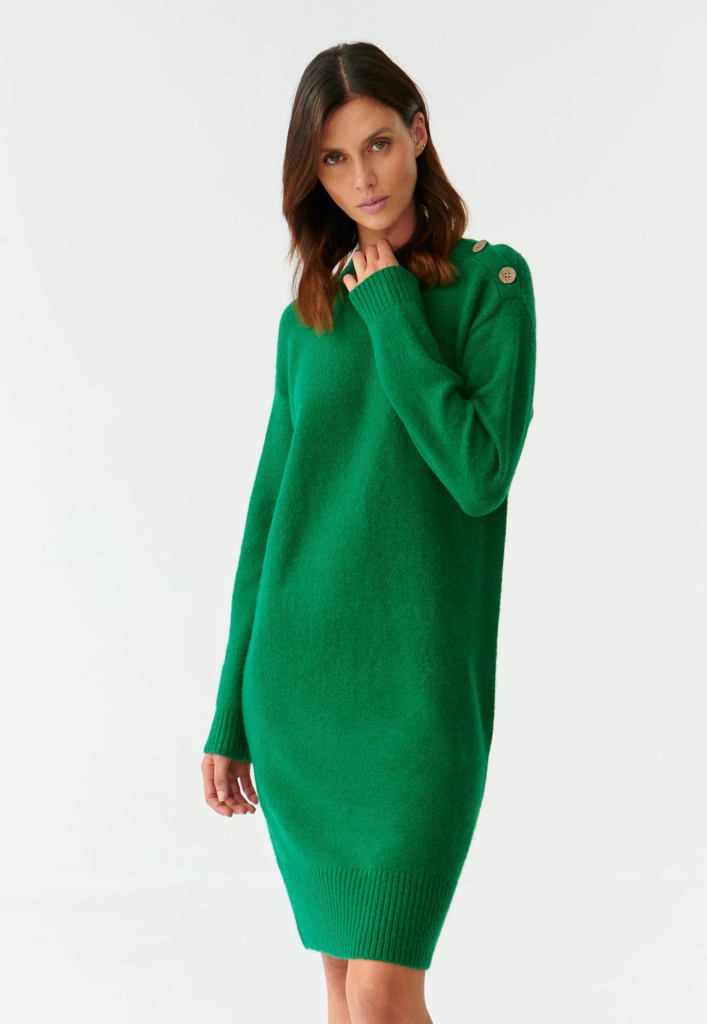 Вязанное платье TATUUM, зеленый вязанное платье esprit зеленый