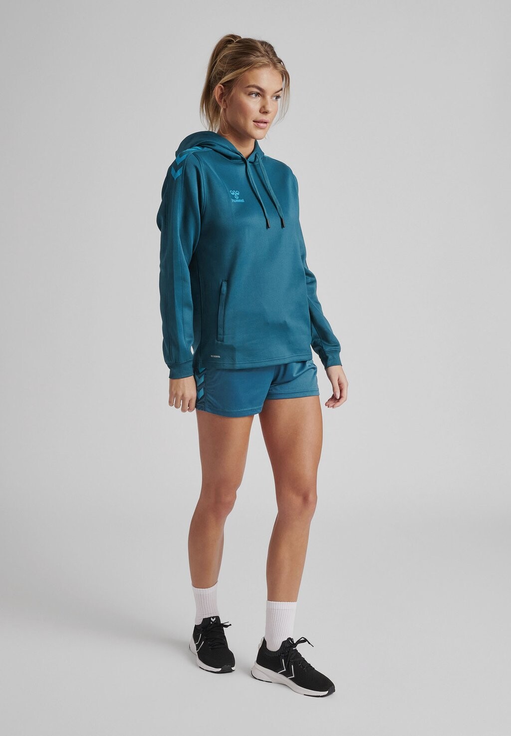 

Толстовка с капюшоном Hummel, Зеленый