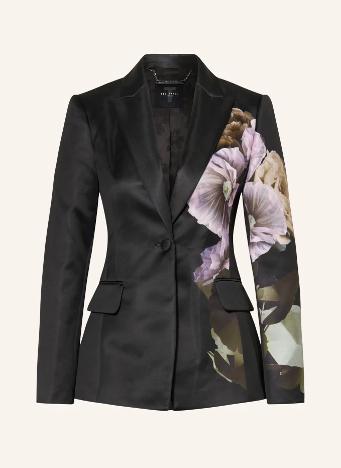 

Атласный пиджак nayaa Ted Baker, черный