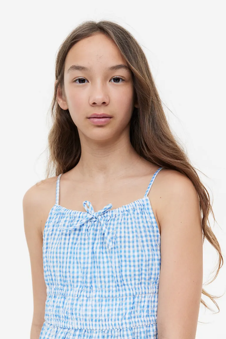 Платье без рукавов H&M, синий цена и фото