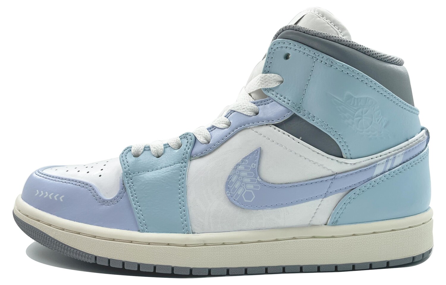 

Jordan Air Jordan 1 винтажные баскетбольные кроссовки мужские, Light Blue